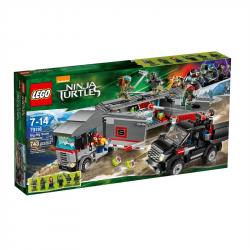 Lego Ninja Turtles 79116  Fuga sulla neve con il Big Rig