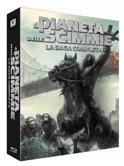 il pianeta delle scimmie la saga completa