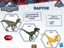 Jurassic World W Titan Dinos Asst.