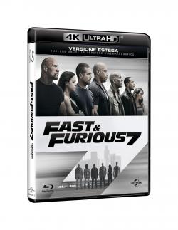 FAST & FURIOUS 7 (4K UHD + Blu-Ray) (2 dischi)