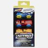 Nerf Nitro Foam Cars 3pk ass