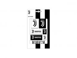 Juventus Puffy Stickers Logo