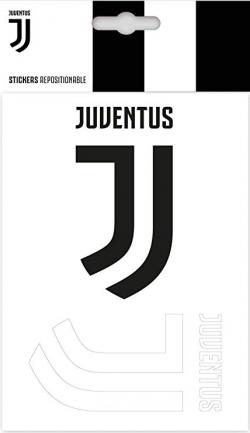 Juventus Trasparent Pvc Sticker Black&White