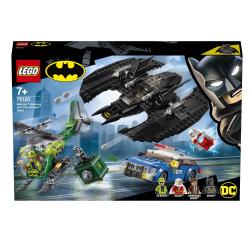 Lego Super Heroes 76120 Dc Comics Batman Bat-Aereo Di E La Rapina Dell'Enigmista