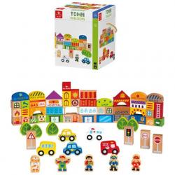 BLOCKS TOWN 70 PCS