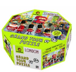 PUZZLE LONDON IN VALIGETTA OTTAGONALE