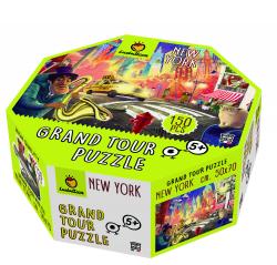 PUZZLE NEW YORK IN VALIGETTA OTTAGONALE