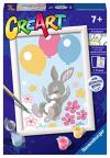 CREART SERIE E CLASSIC - BUNNY CON PALLONCINI