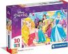 PUZZLE SUPER COLOR PRINCESS 30 PZ