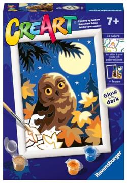 CreArt Serie E Classic - Civetta al chiaro di luna