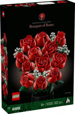 LEGO ICONS 10328 BOUQUET DI ROSE