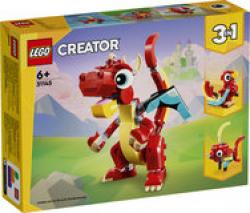 LEGO CREATOR 31145 DRAGO ROSSO