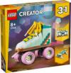 LEGO CREATOR 31148 PATTINO A ROTELLE RETRO'