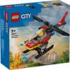 LEGO CITY 60411 ELICOTTERO DEI POMPIERI
