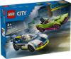 LEGO CITY 60415 INSEGUIMENTO DELLA MACCHINA DA CORSA