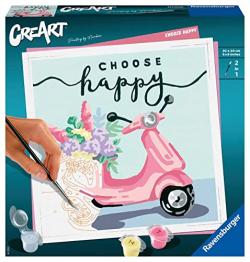 CREART SERIE TREND QUADRATI CHOOSE HAPPY