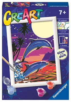 CREART SERIE E CLASSIC DELFINI AL CHIARO DI LUNA