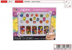 SET PERLINE LEGNO