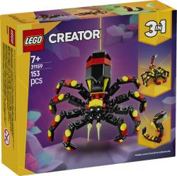 LEGO CREATOR 31159 ANIMALI SELVATICI:RAGNO TRASFORMISTA