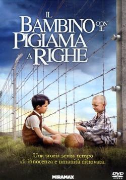 IL BAMBINO CON IL PIGIAMA A RIGHE